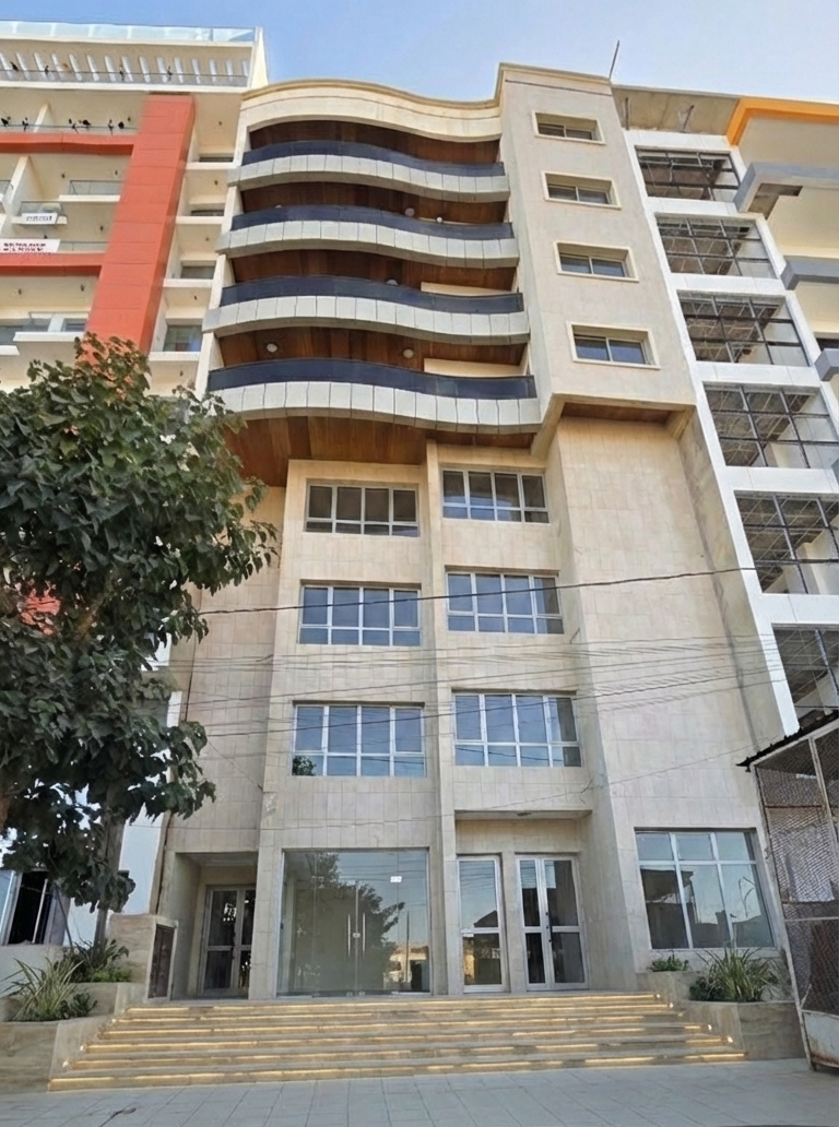 Immeuble R+7 VDN — façade