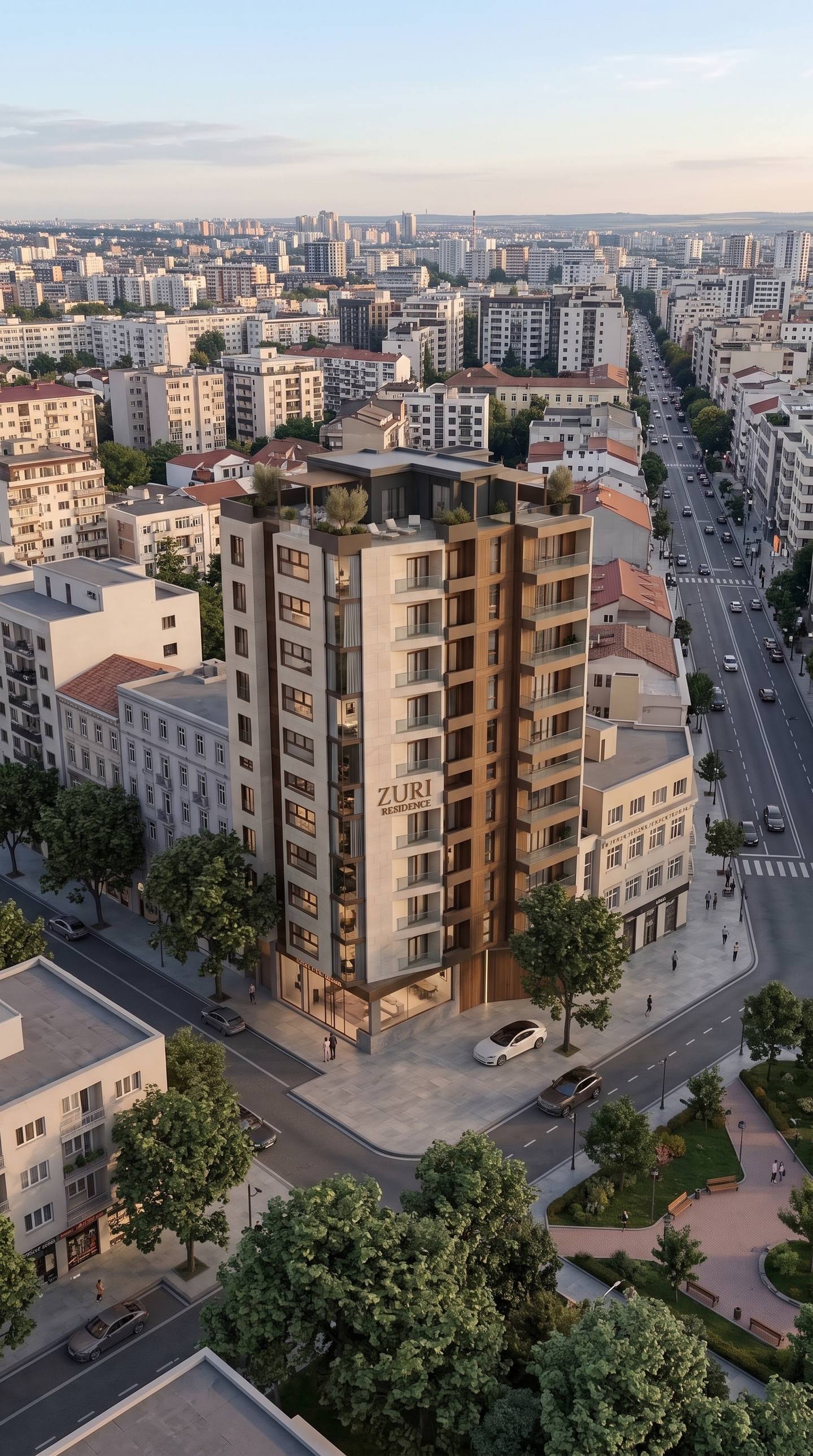 Résidence Zuri vue du ciel, Cité CSE, Dakar